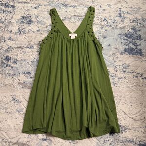 Y2K Green Candie's Vintage 90s 2000s Tank Top XL